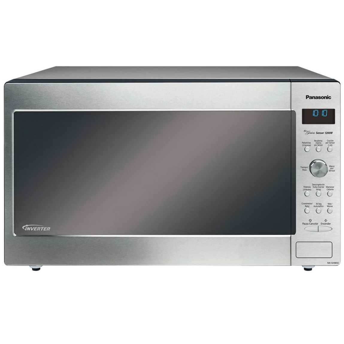 Horno de microondas 2.2 pies inoxidable panasonic  - Sears