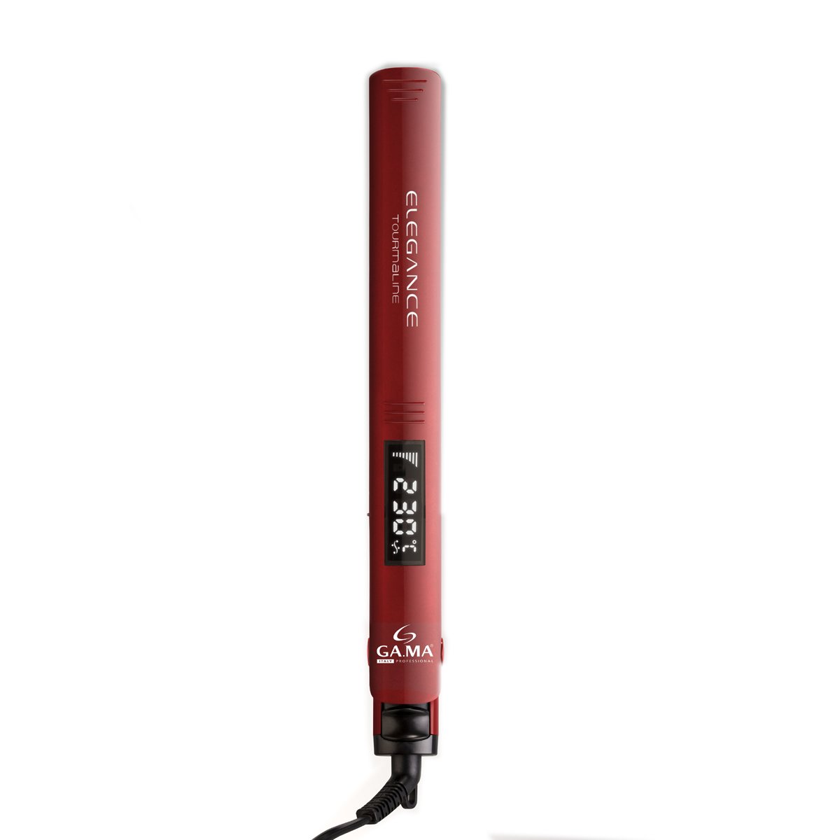 Plancha alaciadora elegance digital roja gama italy  - Sears