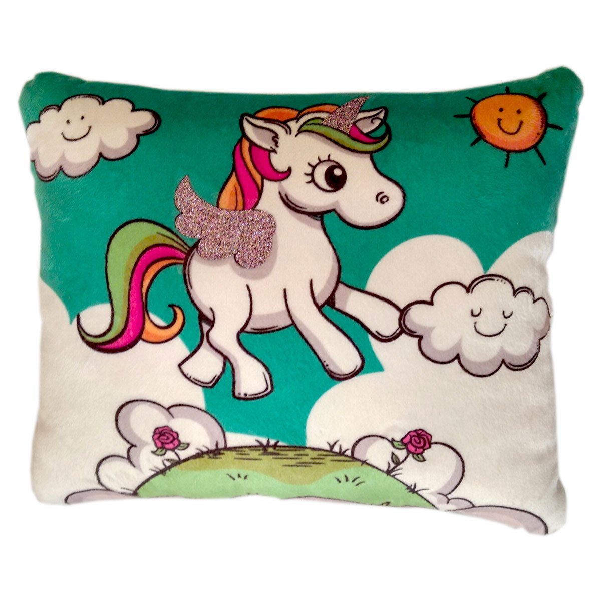 Cojín cuadro unicornio alas cigama  - Sears
