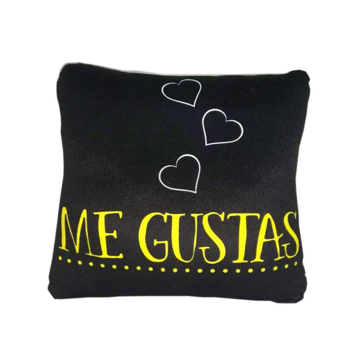 Cojín me gustas negro cigama  - Sears