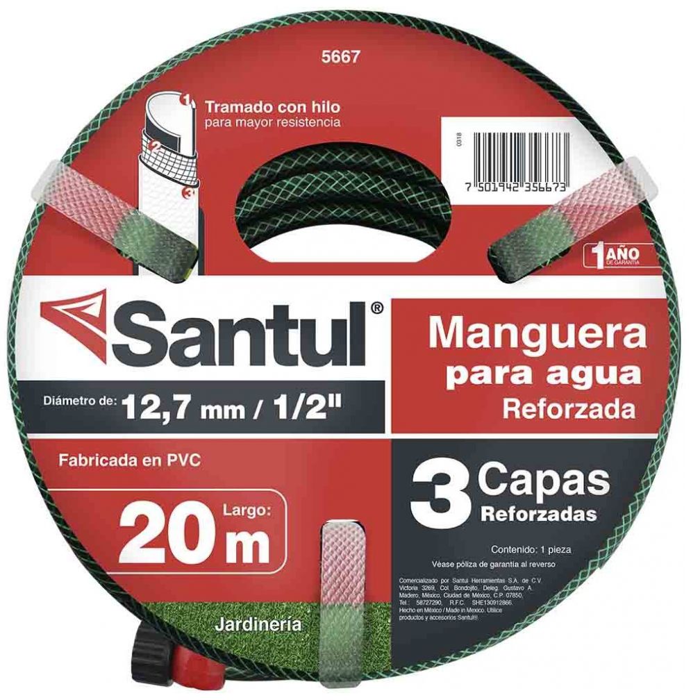 Manguera tramada 3 capas 20 mts  - Sears