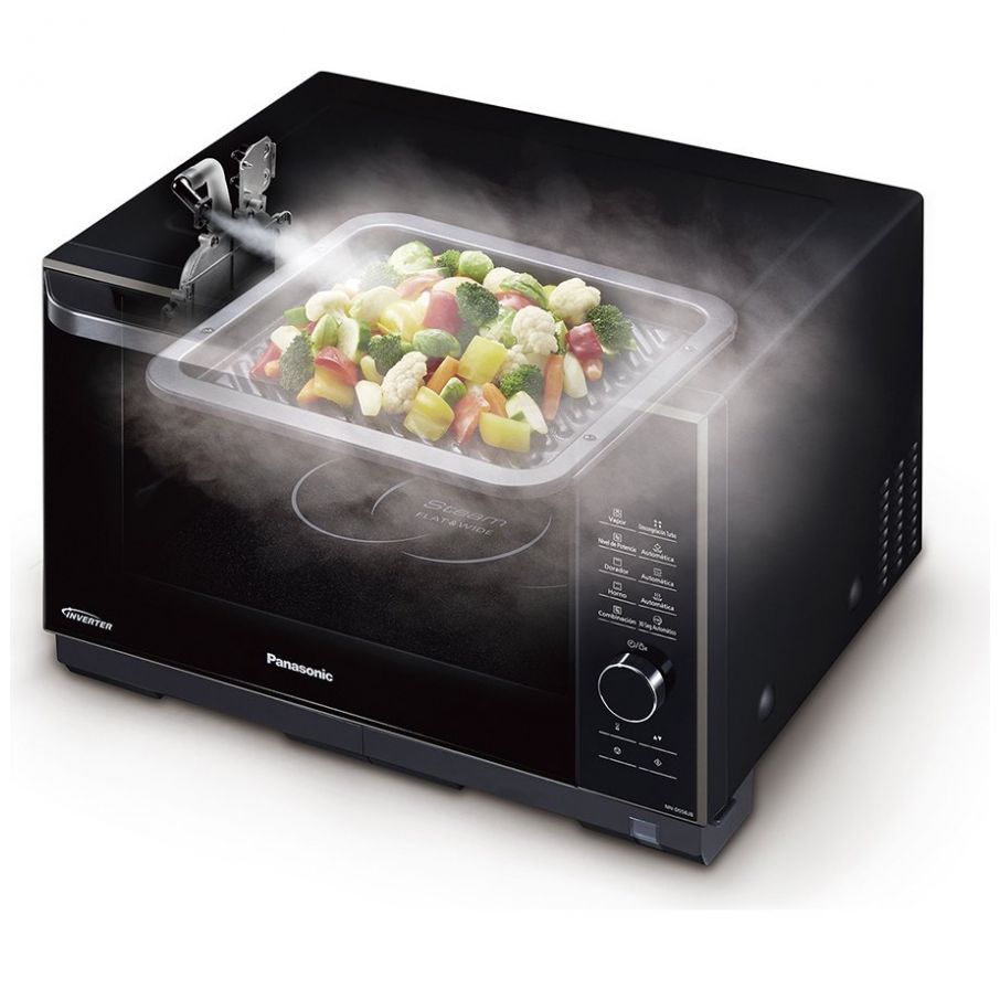 Horno de microondas 2.2 pies inoxidable panasonic  - Sears