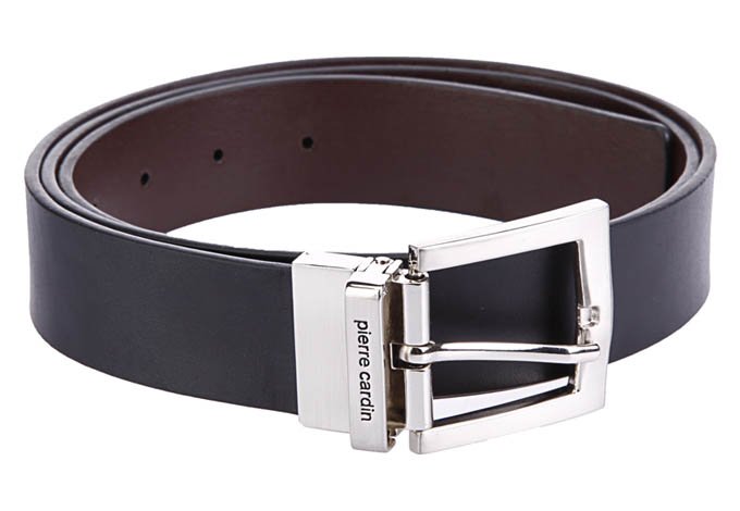 Cinturón negro/café pierre cardin para caballero  - Sears